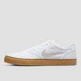 Load image into Gallery viewer, Nike SB Chron 2 Canvas Skate Shoes White / Light Bone / White Gum / Light Brown
