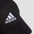 Load image into Gallery viewer, adidas Cotton Twill Baseball Cap Black / White
