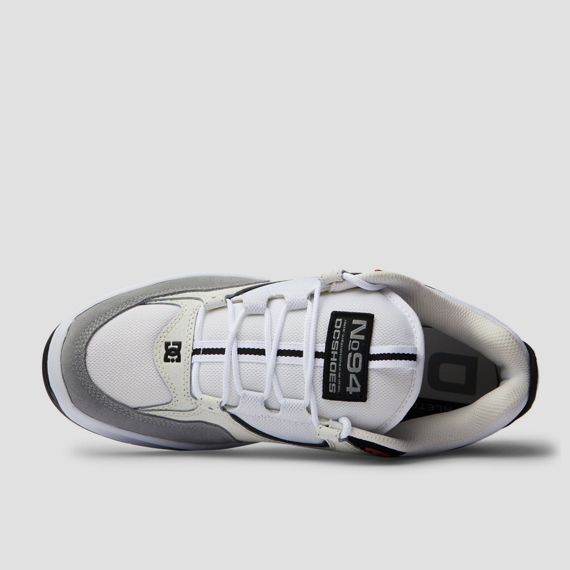 DC Kalynx Zero Skate Shoes Grey Black White