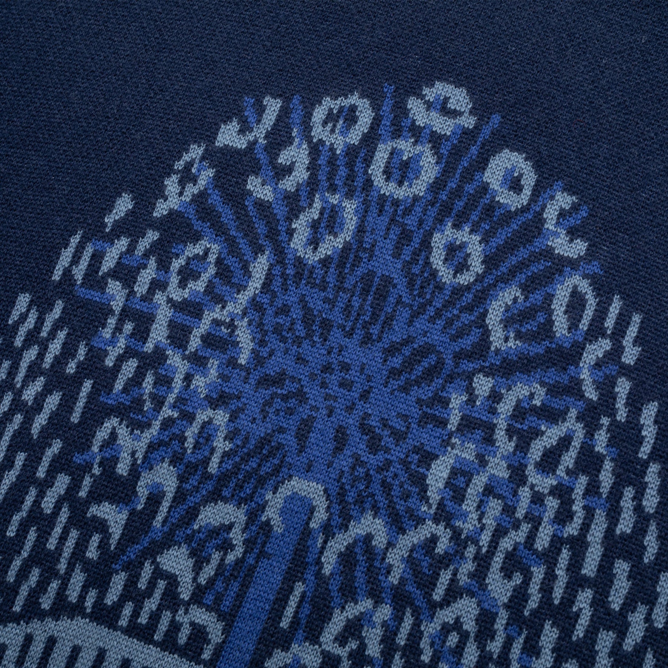 PassPort Kings X Fountain Mohair Crew Navy