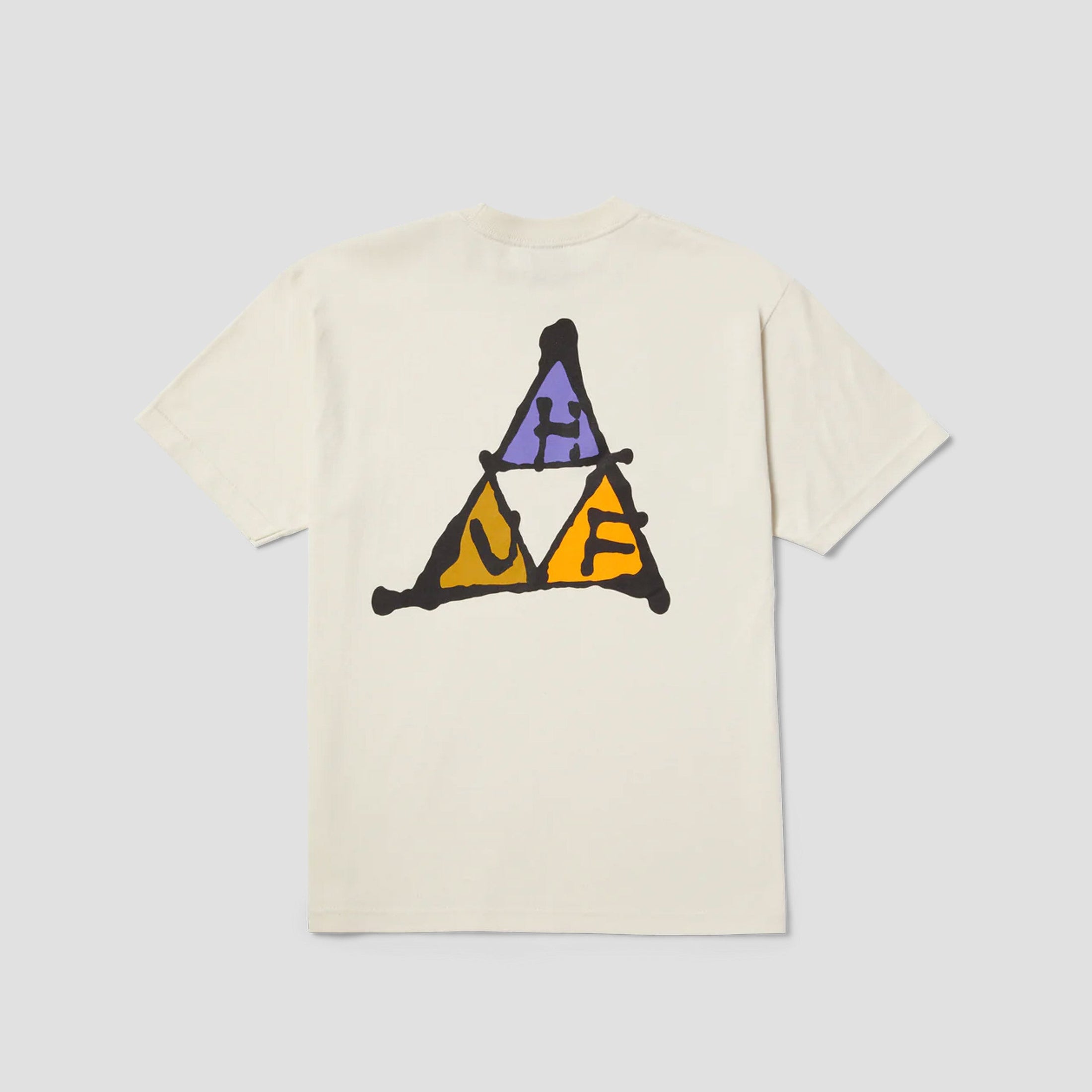 HUF No-Fi Triple Triangle T-Shirt Bone