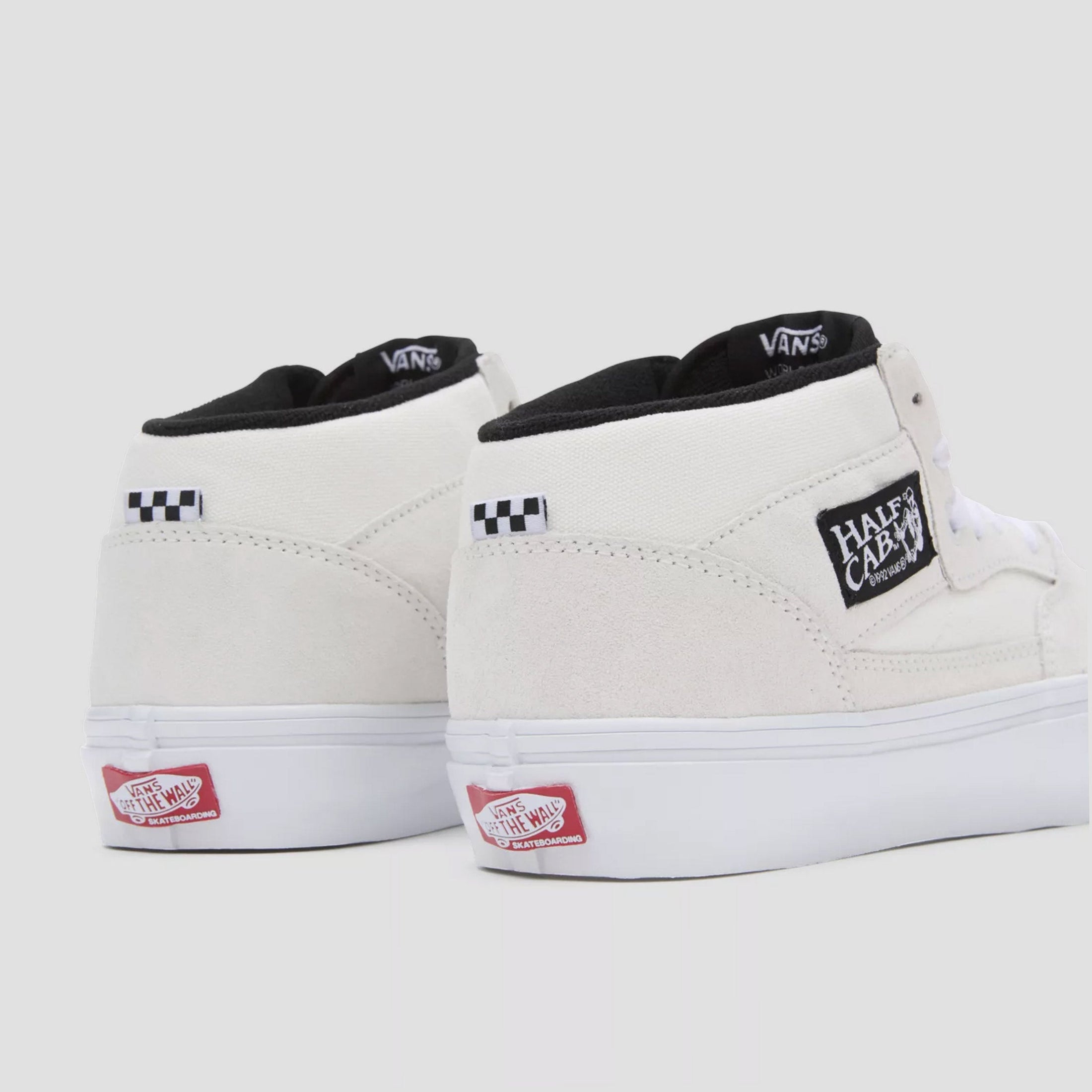 Vans Skate Half Cab Shoes White / Black