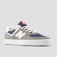 Load image into Gallery viewer, New Balance 574 Vulc Skate Shoes Grey / White
