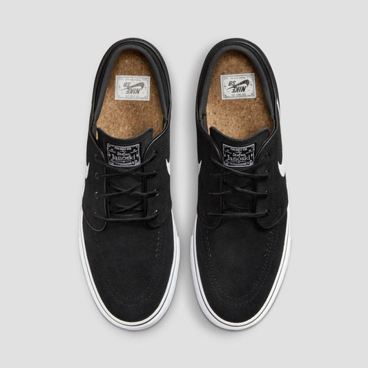 Nike SB Zoom Janoski OG+ Skate Shoes Black / White - Black - White