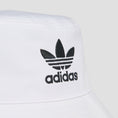 Load image into Gallery viewer, adidas Trefoil Bucket Hat White / Black

