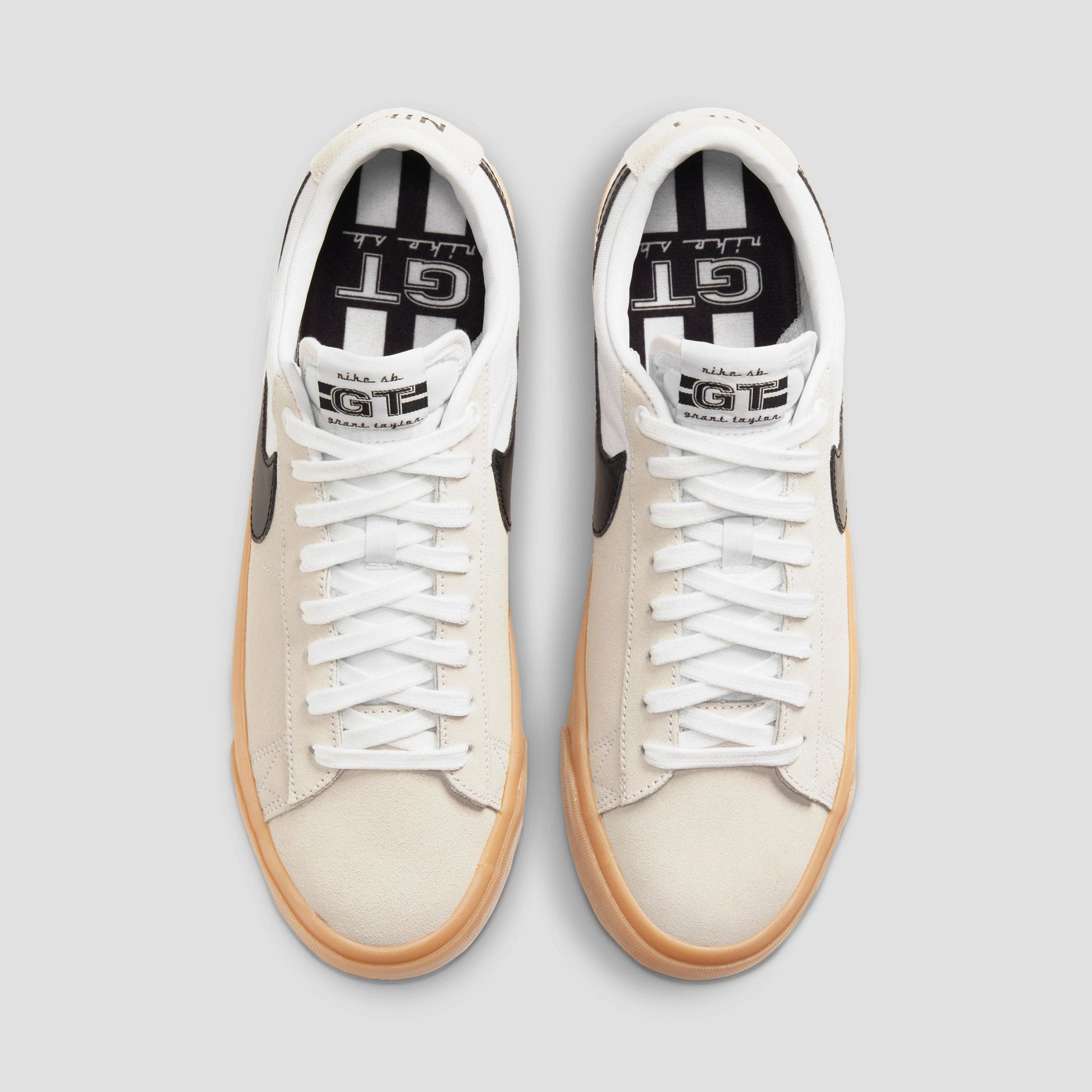 Nike SB Blazer Low Pro GT Shoes White / Black - White - White