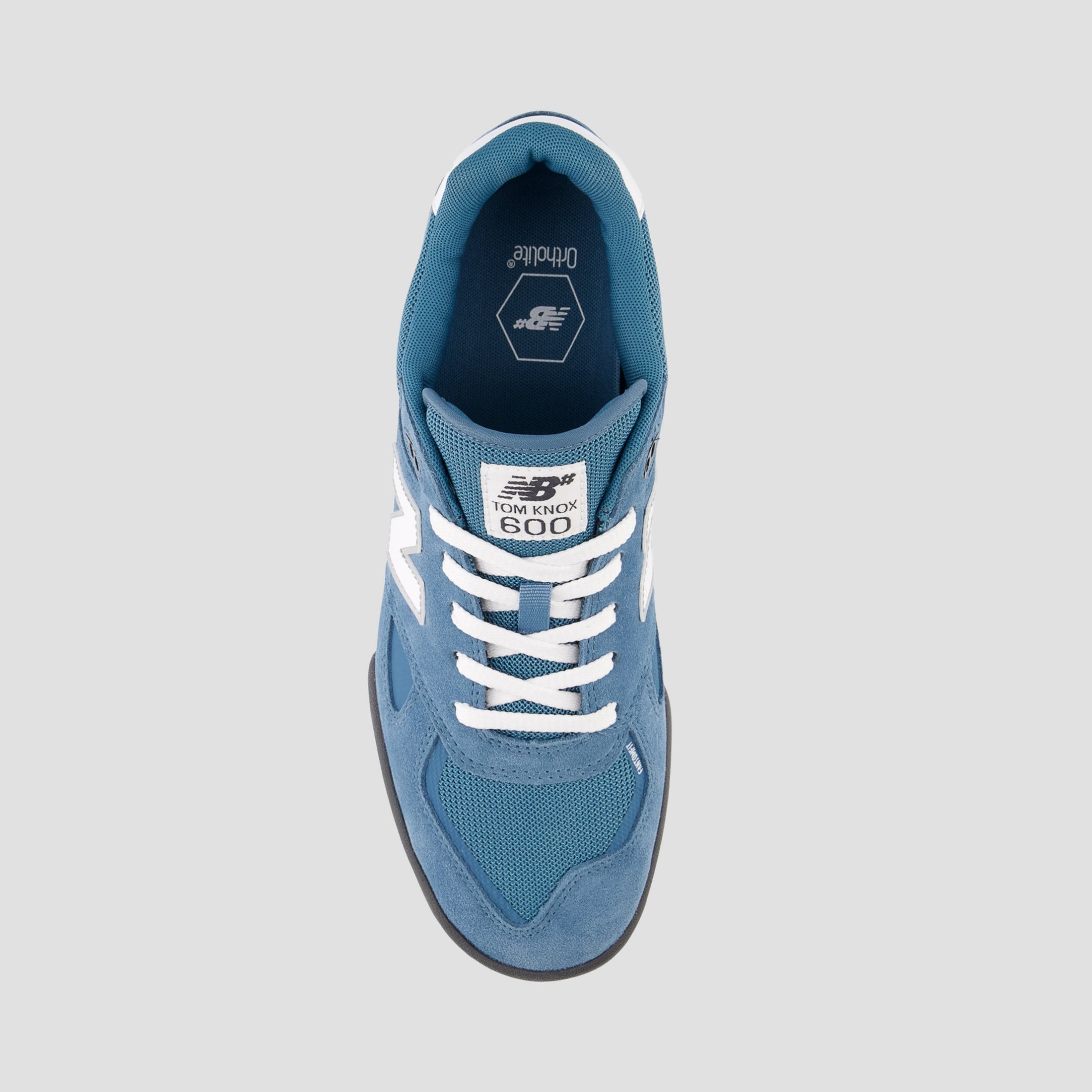 New Balance 600 Tom Knox Skate Shoes Elemental Blue / White
