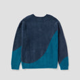 Load image into Gallery viewer, HUF Merged Cardigan Blue Night
