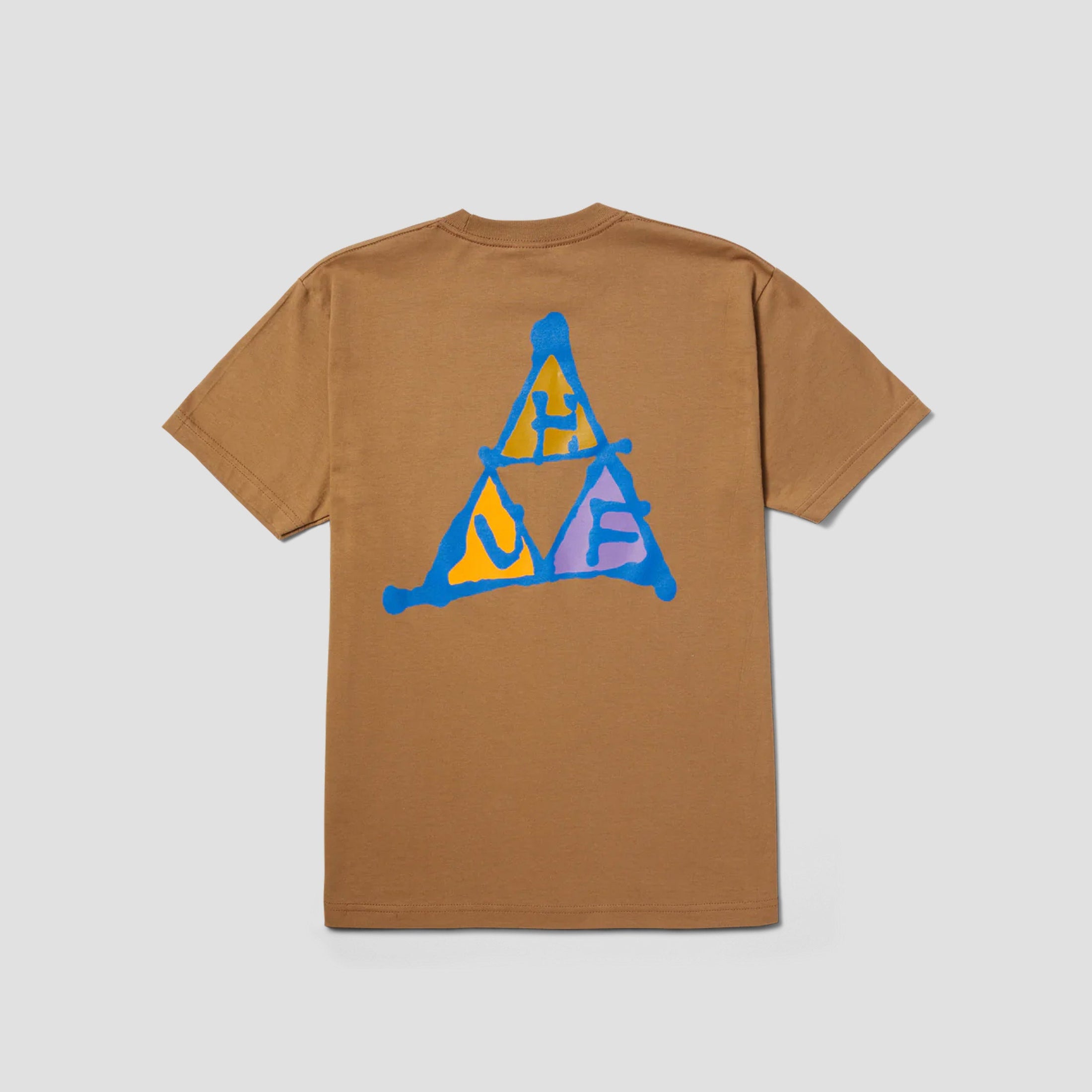 HUF No-Fi Triple Triangle T-Shirt Camel