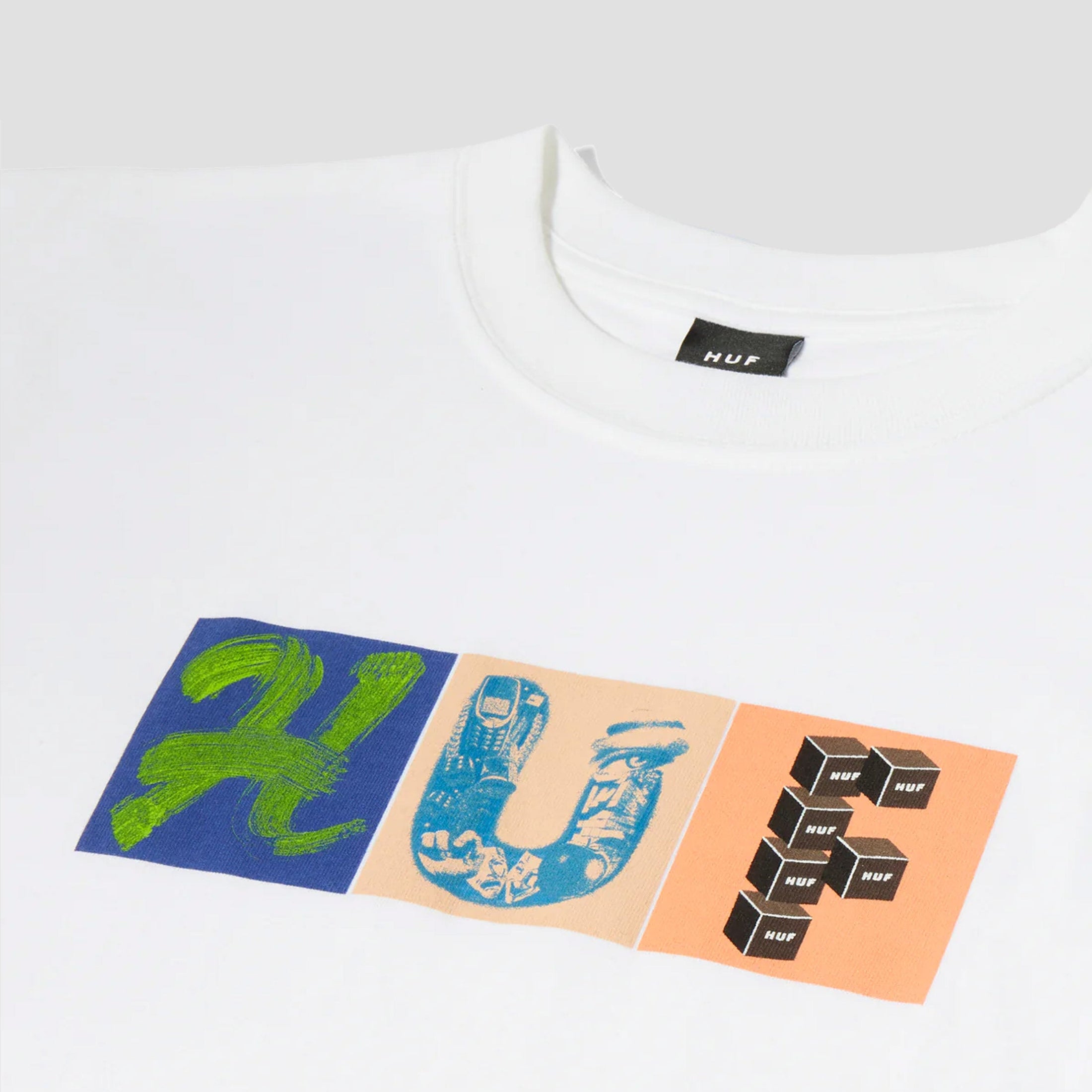 HUF Threemix T-Shirt White