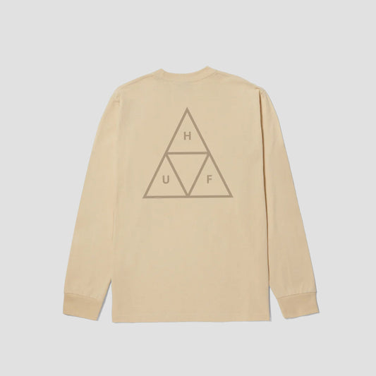 HUF Set Triple Triangle Longsleeve T-Shirt Wheat