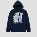 Load image into Gallery viewer, HUF Heat Wave P/O Hood Navy
