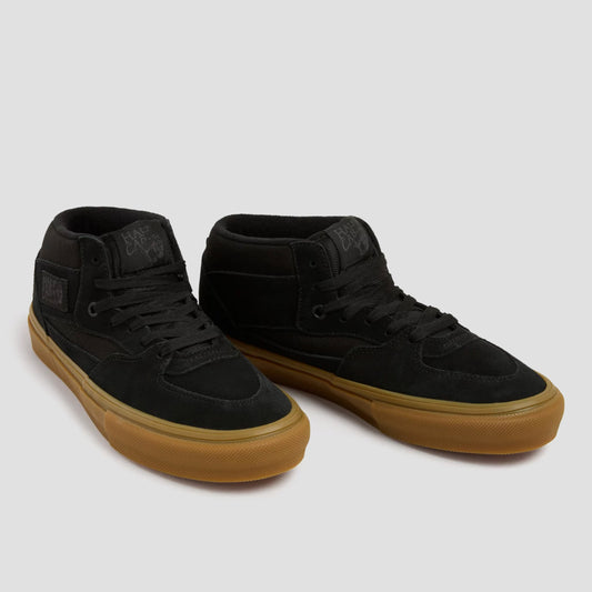 Vans Skate Half Cab Shoes Black / Gum