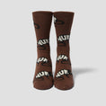 Load image into Gallery viewer, HUF Pest Problem Crew Sock Camel
