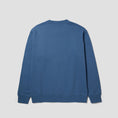 Load image into Gallery viewer, HUF Set Triple Triangle Crew Slate Blue

