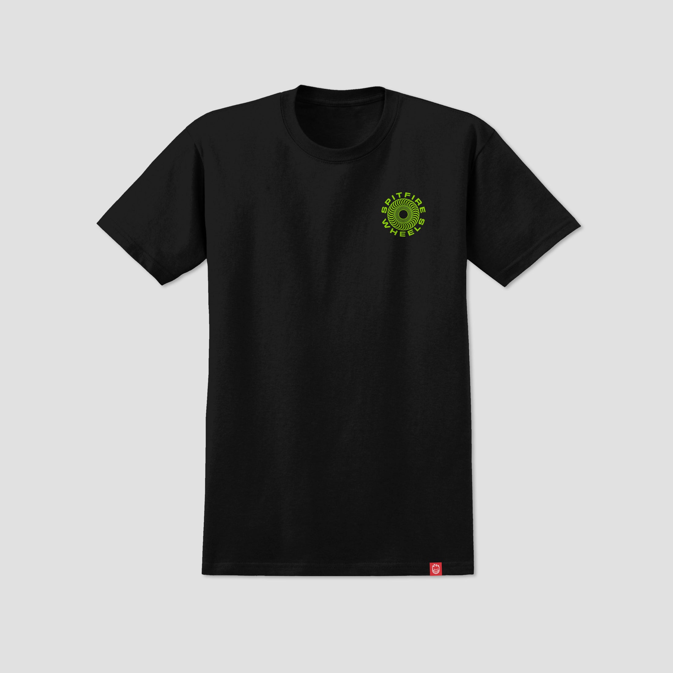 Spitfire Classic 87 Swirl Fill T-Shirt Black
