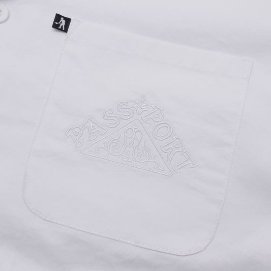 PassPort Manuscript Casual Shirt White