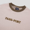 Load image into Gallery viewer, PassPort Official Contrast Organic Crew Khaki
