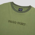 Load image into Gallery viewer, PassPort Official Contrast Organic T-Shirt Olive

