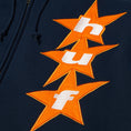 Load image into Gallery viewer, HUF All Star F/Z Hood Navy

