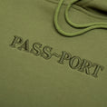 Load image into Gallery viewer, PassPort Official Contrast Organic Hood Olive
