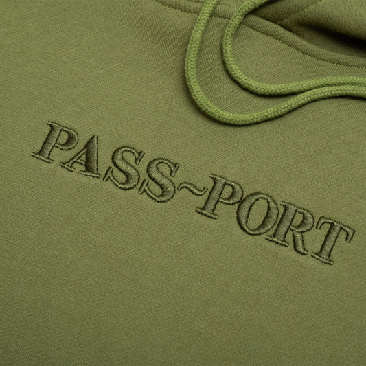 PassPort Official Contrast Organic Hood Olive