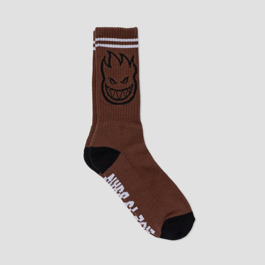 Spitfire Bighead Socks Dark Red / Black / White