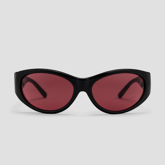 CHPO Helena Longdon Sunglasses Black / Red