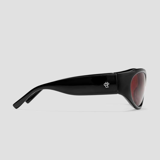 CHPO Helena Longdon Sunglasses Black / Red