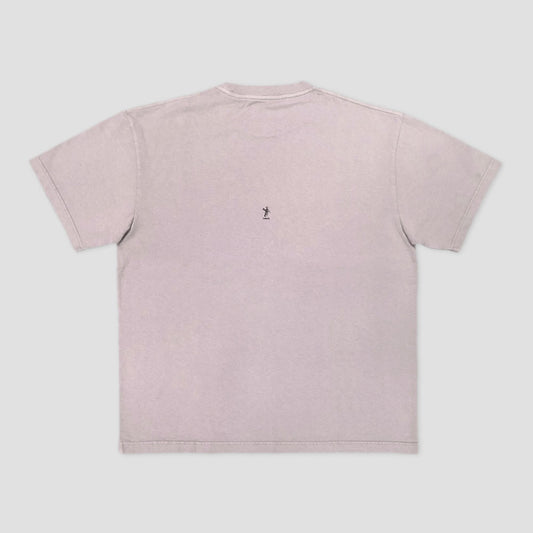 Dancer Blank T-Shirt Rose Pigment Dyed