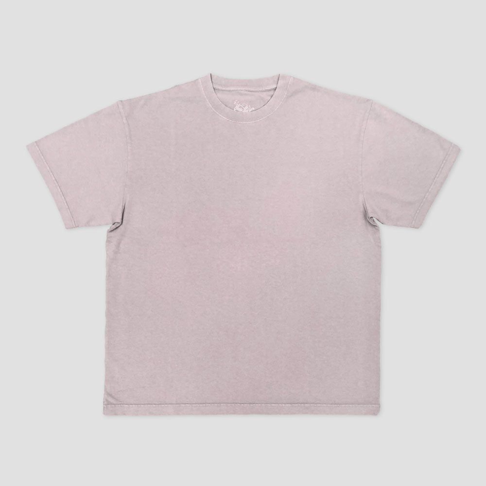Dancer Blank T-Shirt Rose Pigment Dyed