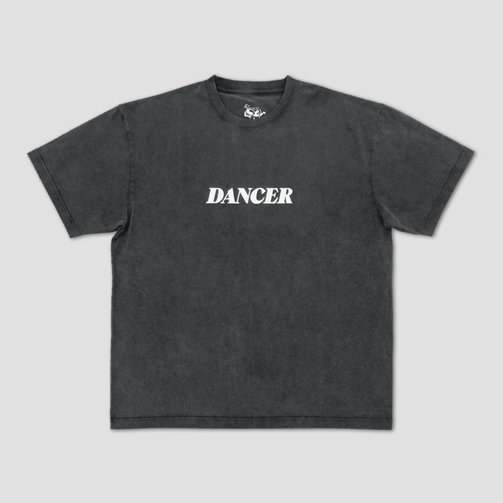 Dancer Italic Logo T-Shirt Black