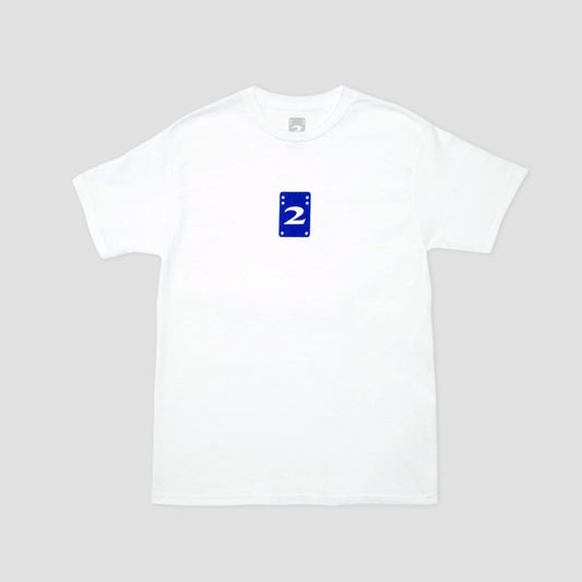 2 Riser Pads Logo T-Shirt White