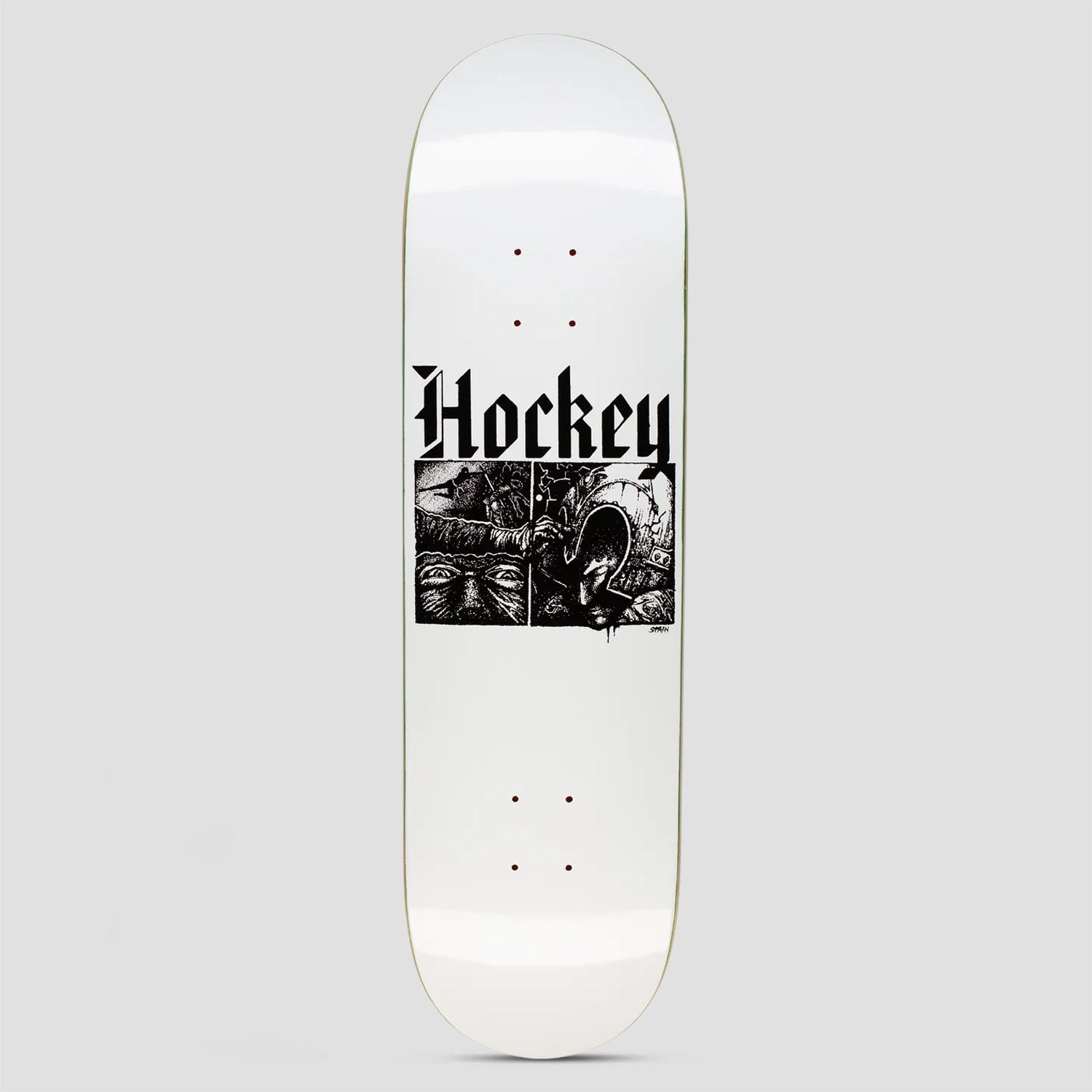 Hockey 8.44 Middle Earth Nik Stain Shape 2 Skateboard Deck