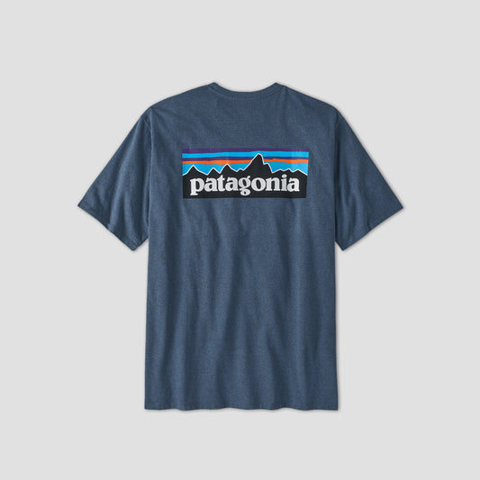 Patagonia P-6 Logo Responsibili-Tee T-Shirt Utility Blue