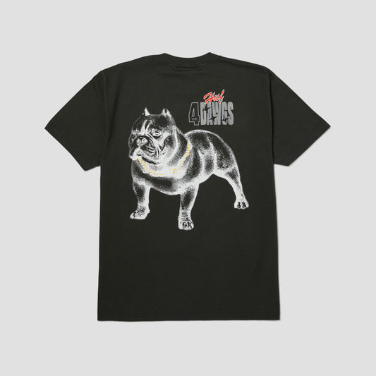 HUF 4 The Dawgs T-Shirt Vintage Black