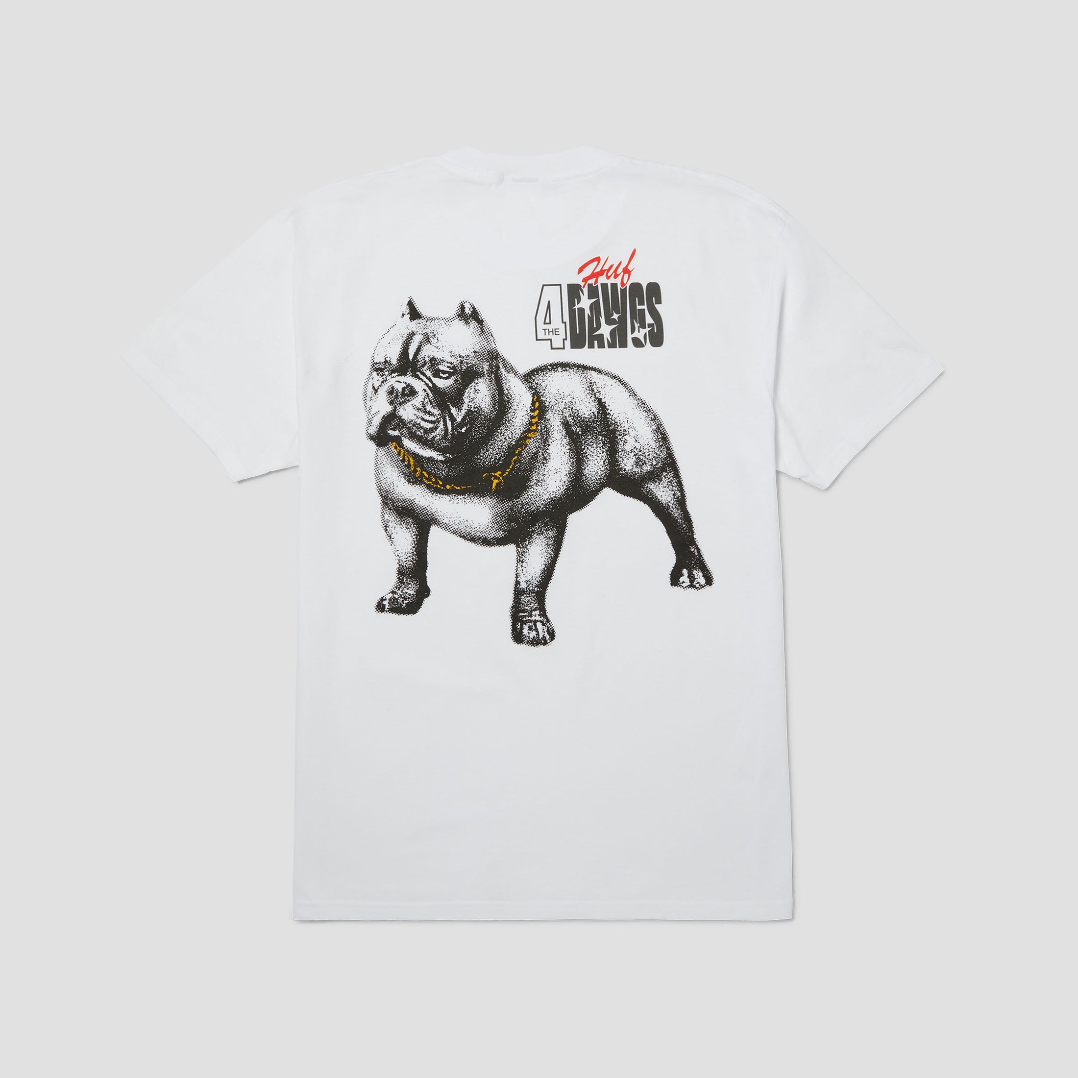 HUF 4 The Dawgs T-Shirt White