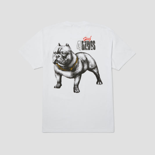 HUF 4 The Dawgs T-Shirt White