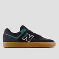 Load image into Gallery viewer, New Balance 574 Shoes Black / Vintage Teal
