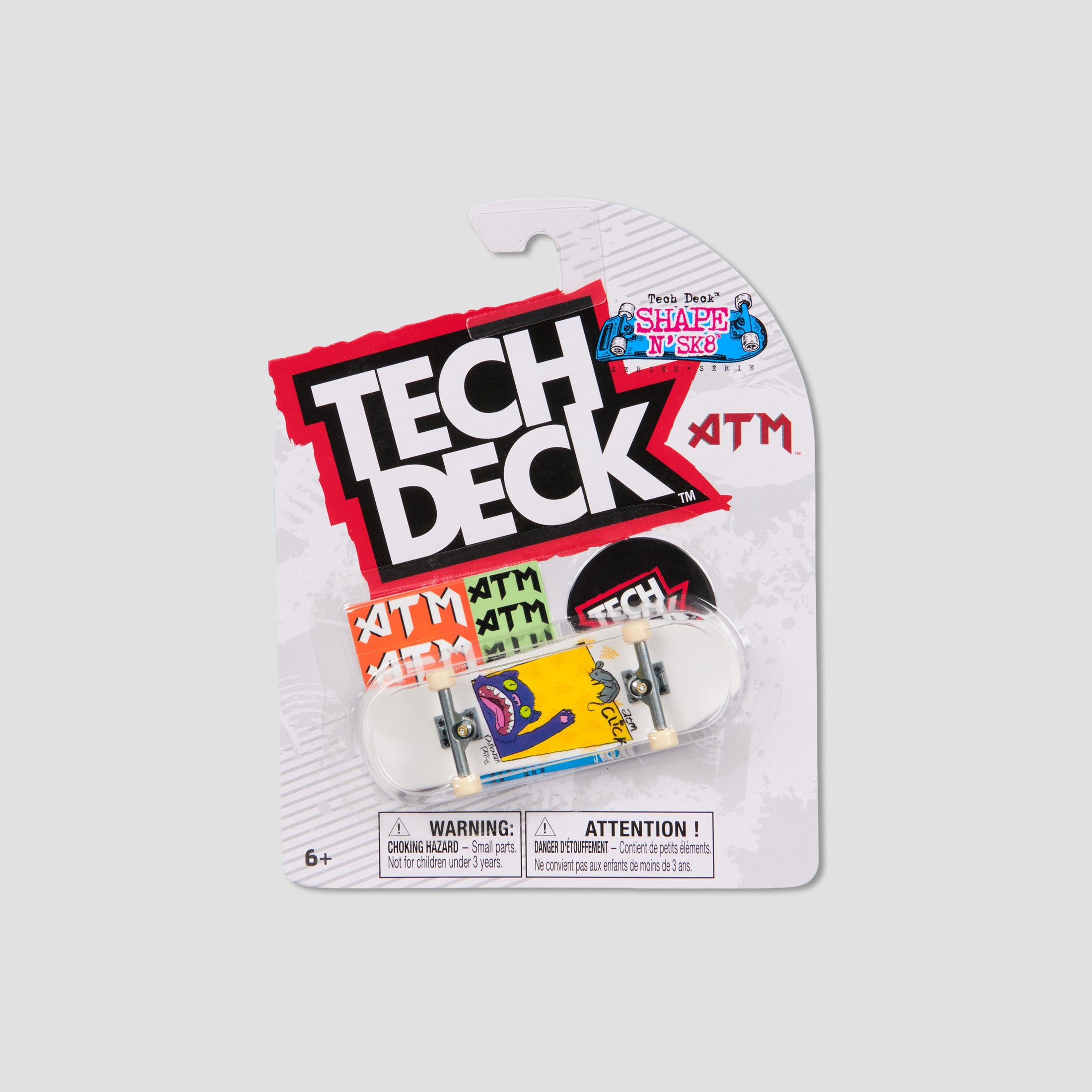 Tech Deck 96mm Shape Series ATM Click Donovan Rice Felipe Gustavo Tech Deck Skateboard