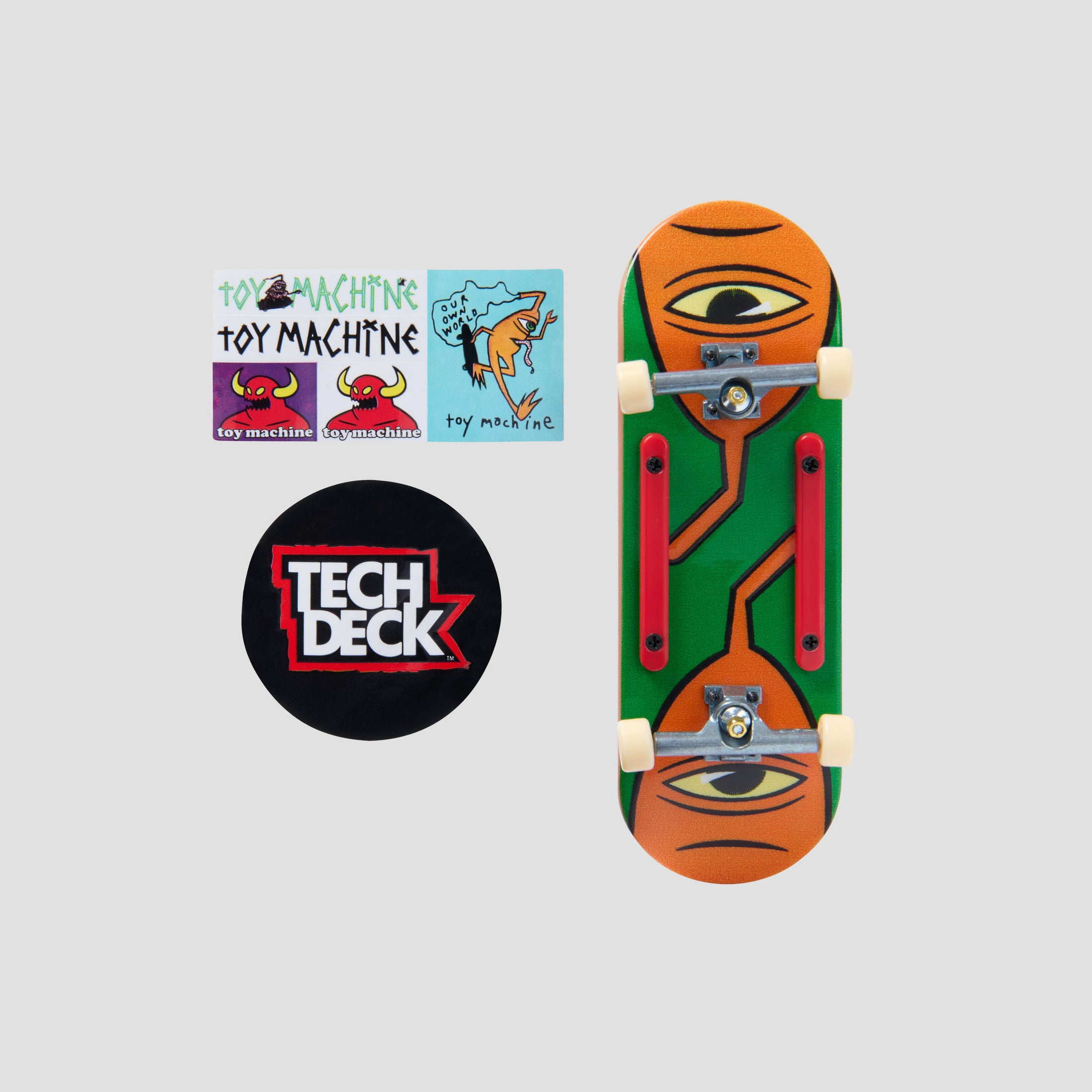 Tech Deck 96mm Toy Machine Team Tech Deck Skateboard