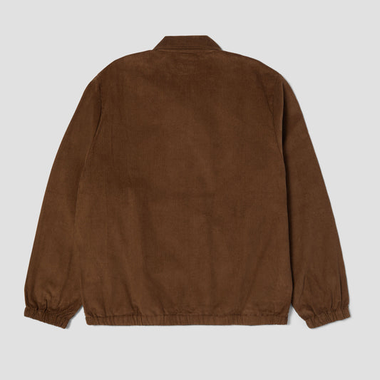HUF 89 Corduroy Shop Jacket Chocolate