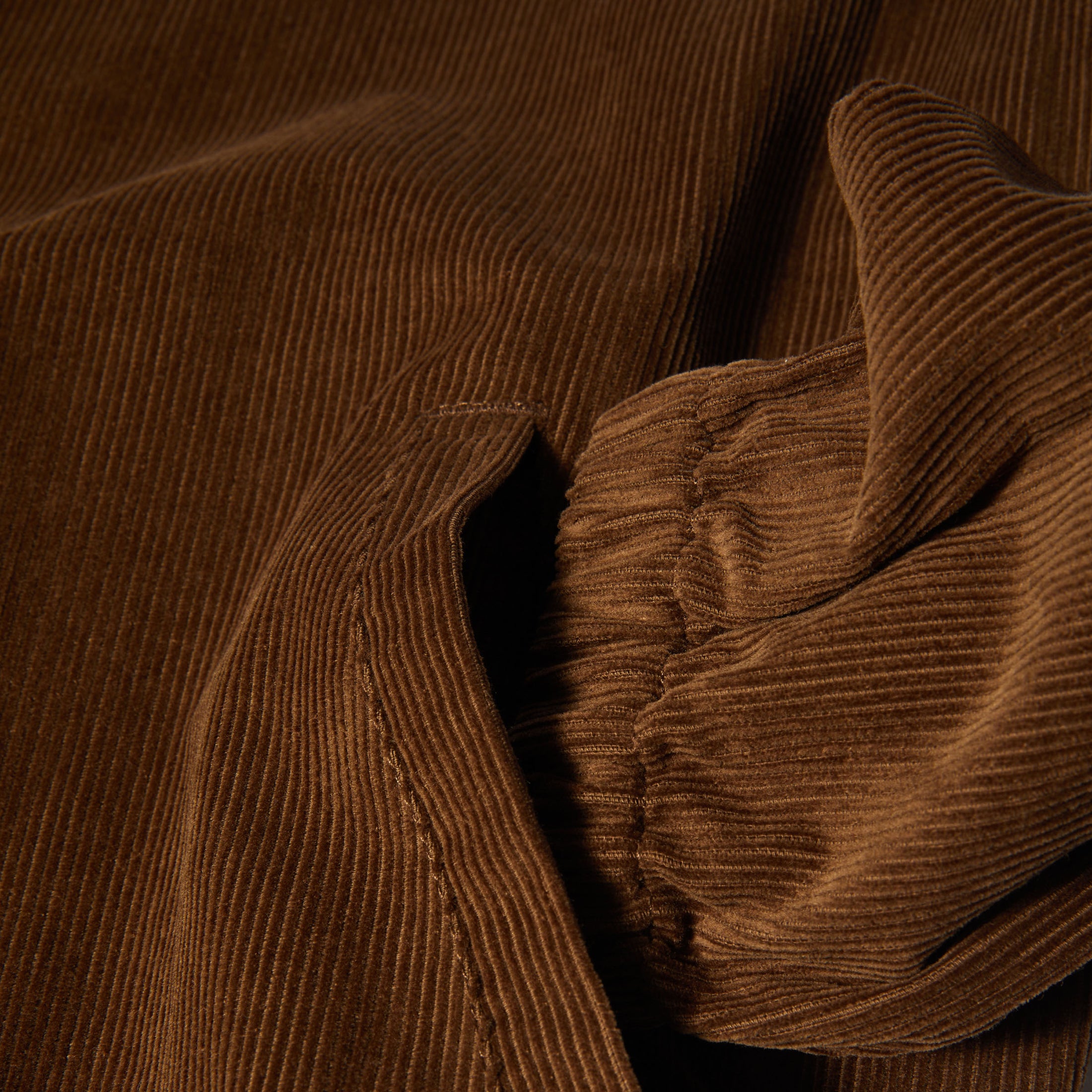 HUF 89 Corduroy Shop Jacket Chocolate