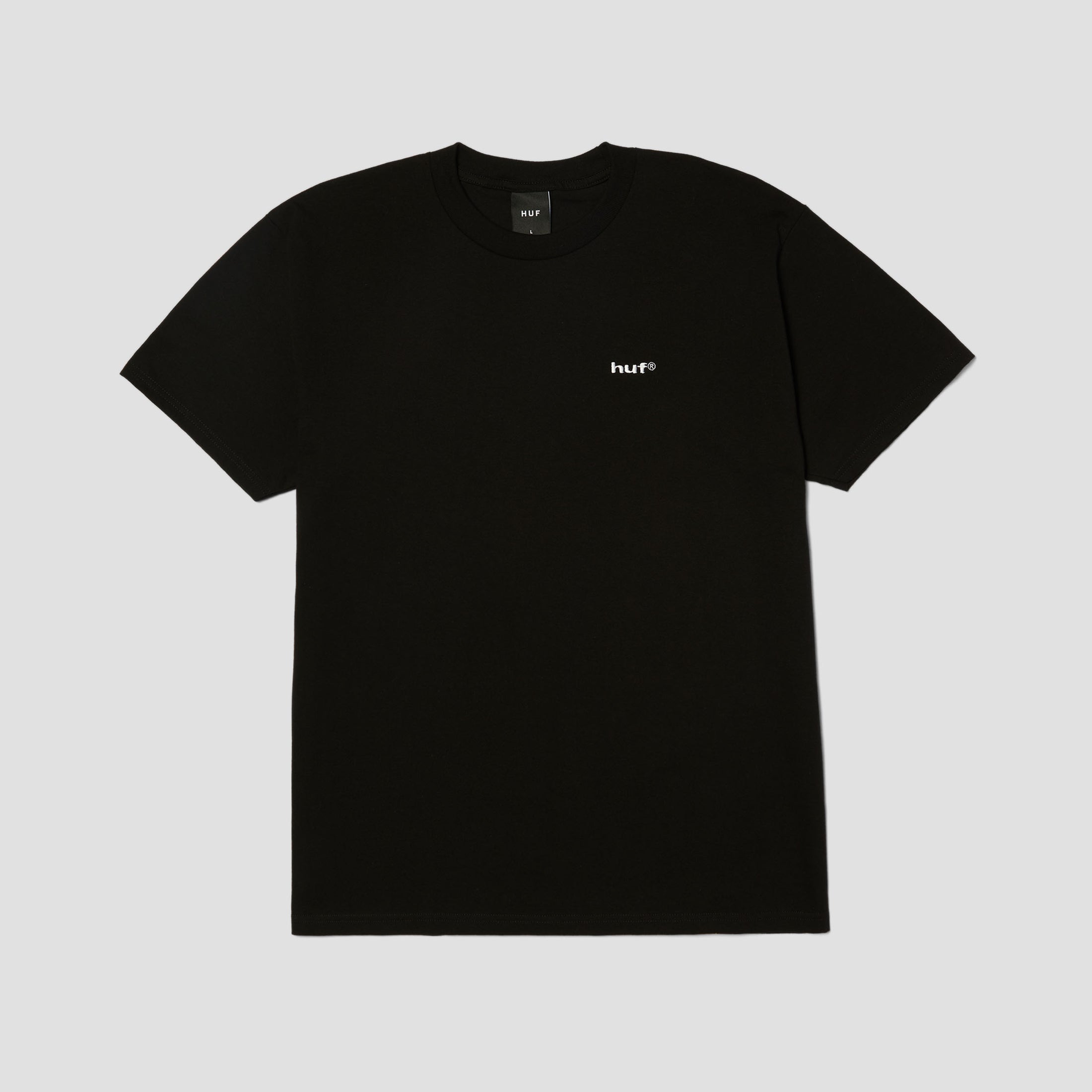 HUF 89 Embroidered T-Shirt Black / White