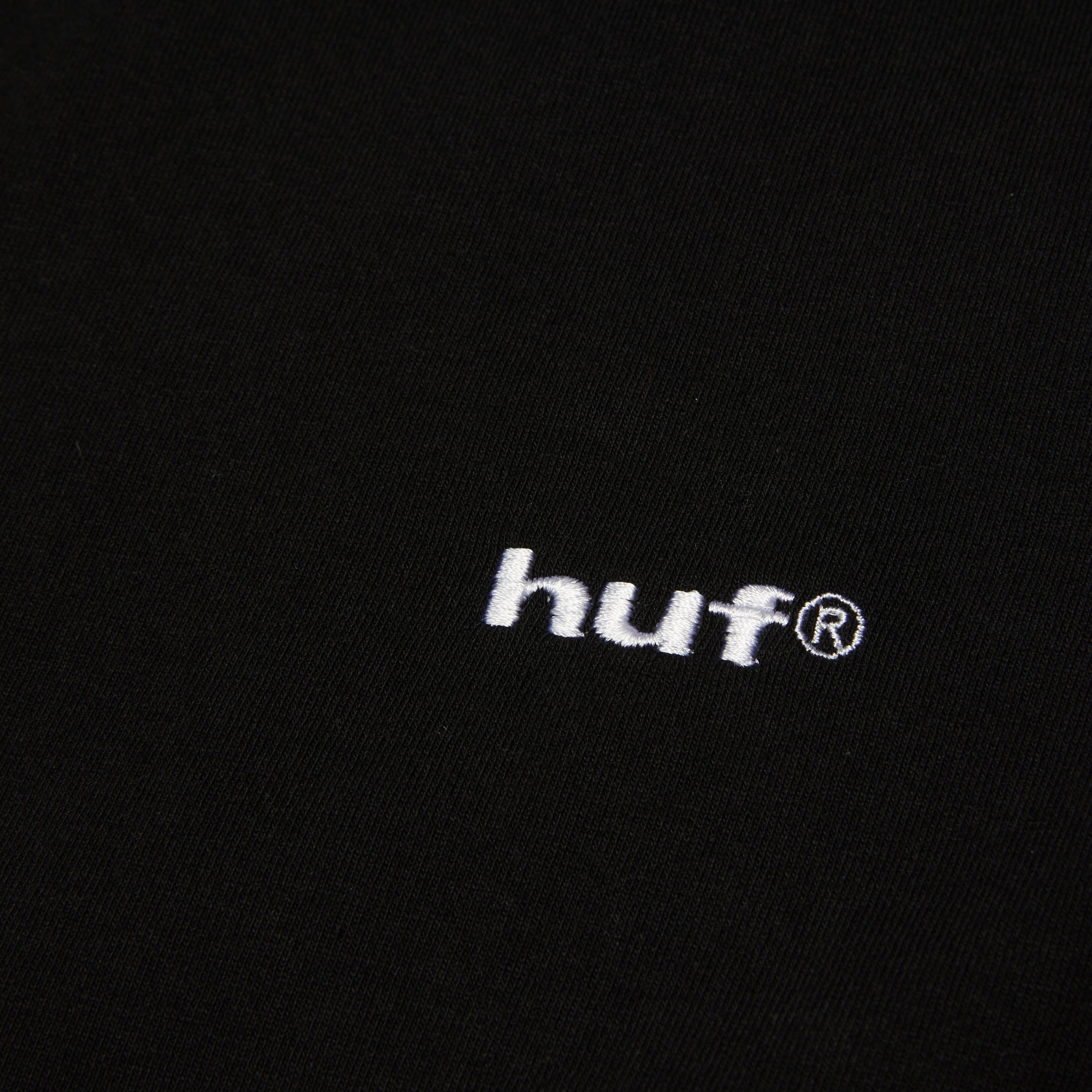 HUF 89 Embroidered T-Shirt Black / White