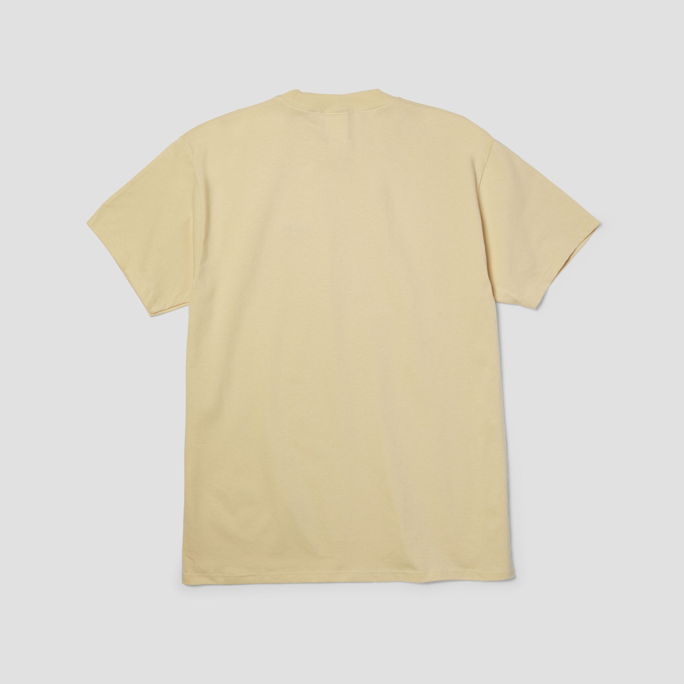 HUF 89 Embroidered T-Shirt Cream / Black
