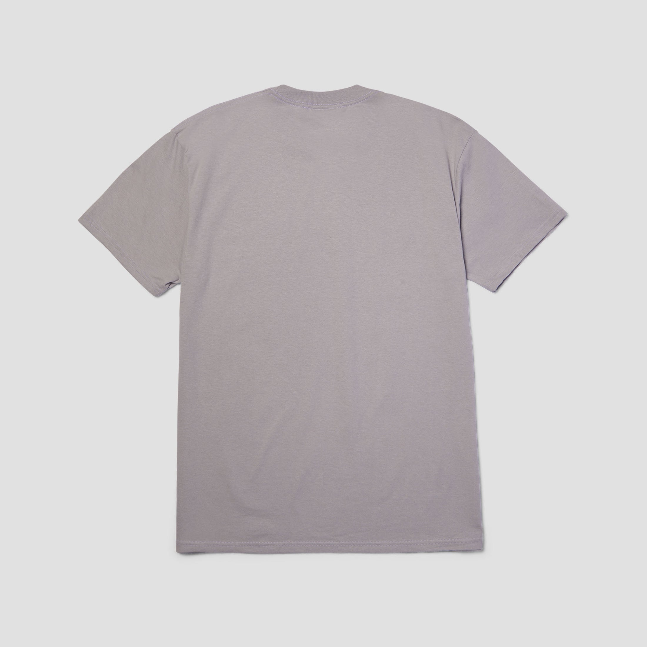 HUF 89 Embroidered T-Shirt Lilac Chalk / White
