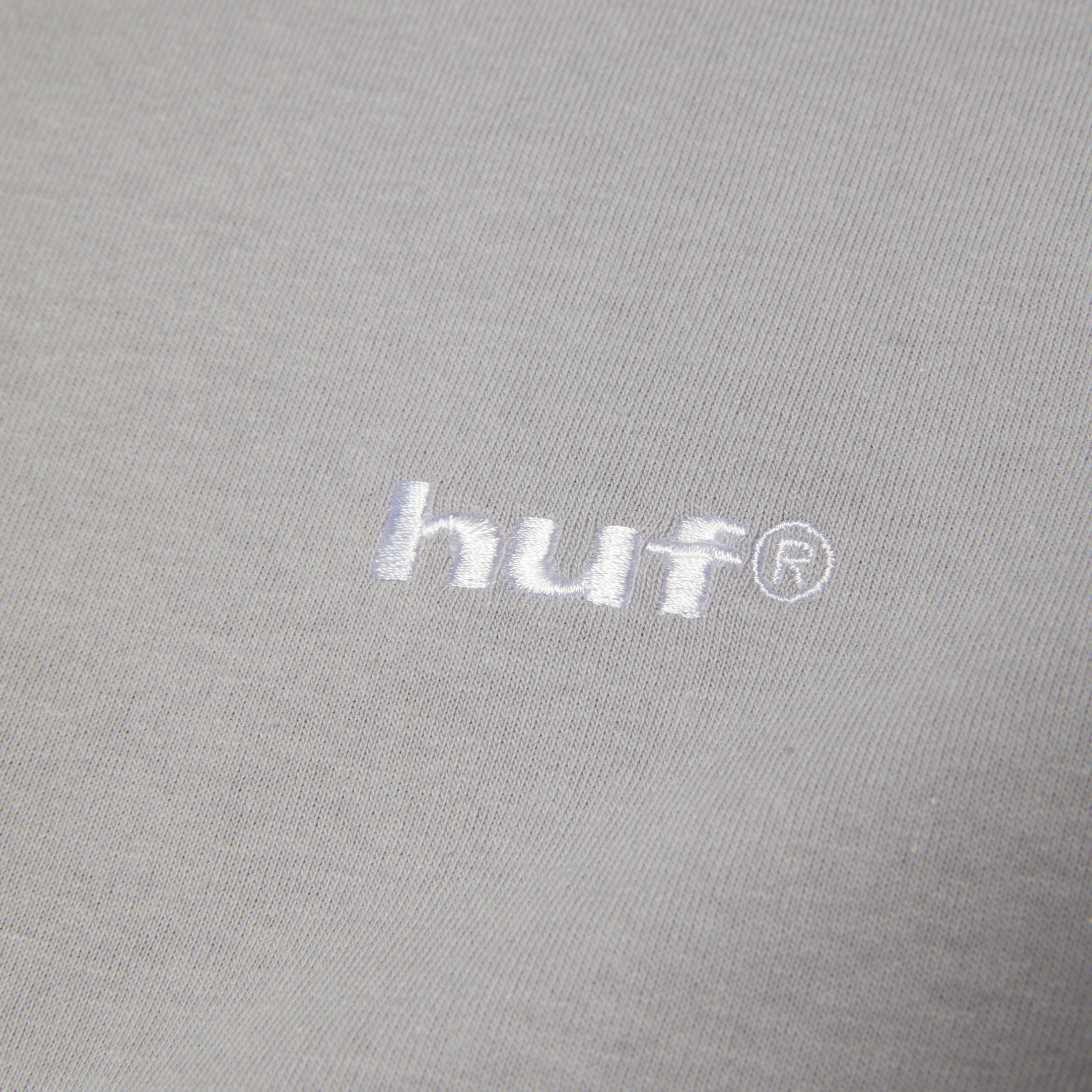 HUF 89 Embroidered T-Shirt Lilac Chalk / White