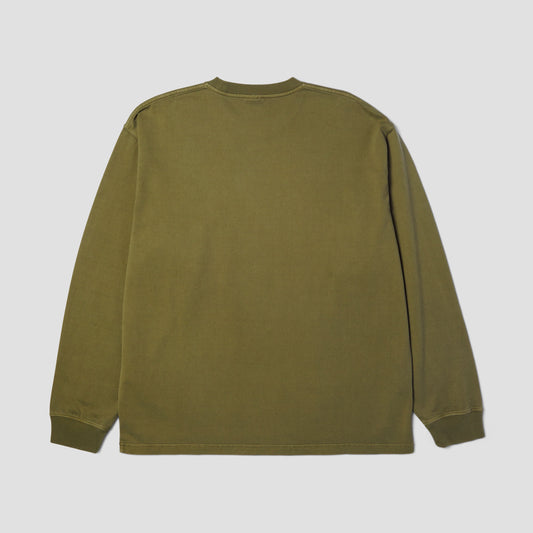 HUF 89 Heavyweight Longsleeve Knit Top Olive