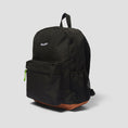 Load image into Gallery viewer, HUF 89 Logo Backpack Black
